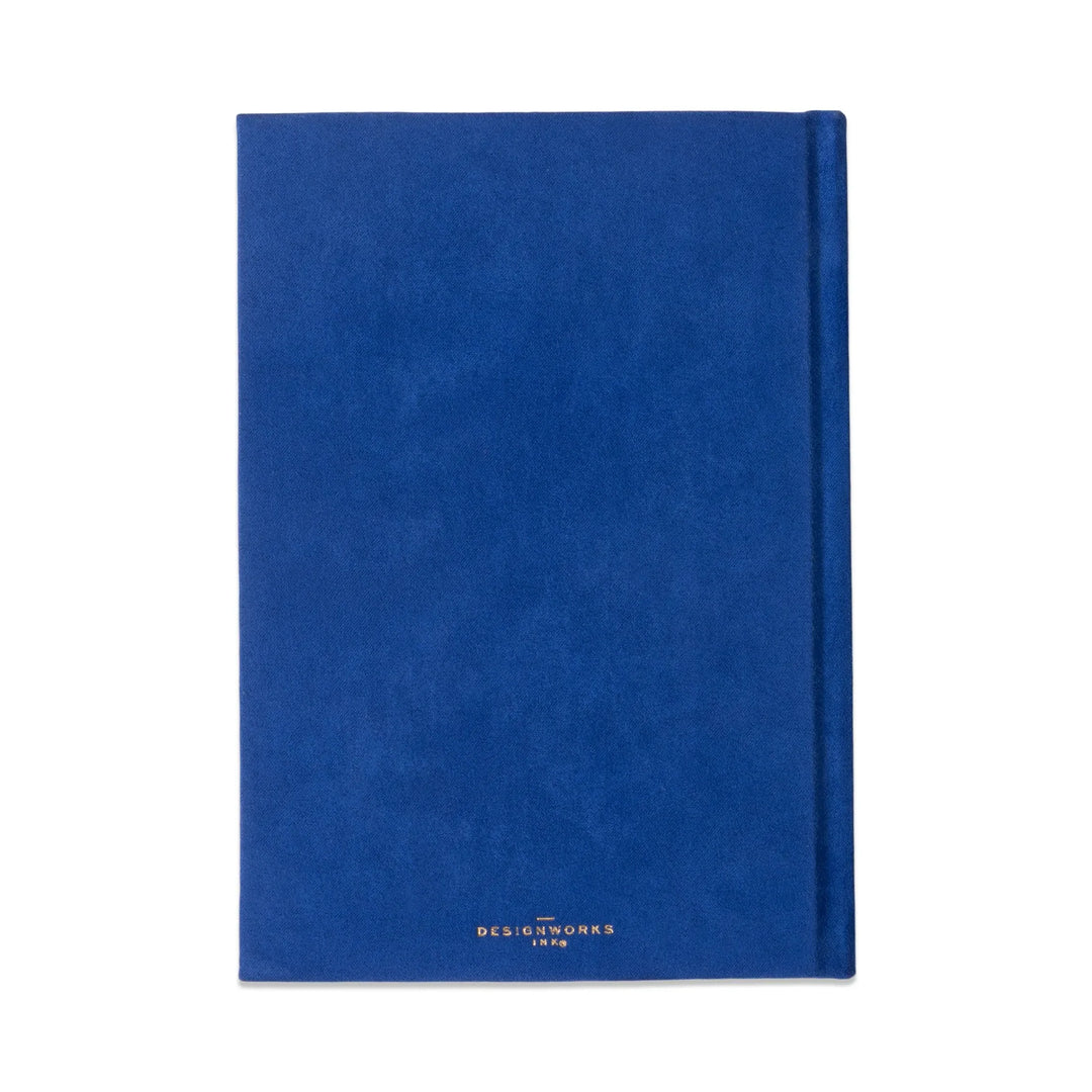 Suedette Hardcover Cobalt Journal
