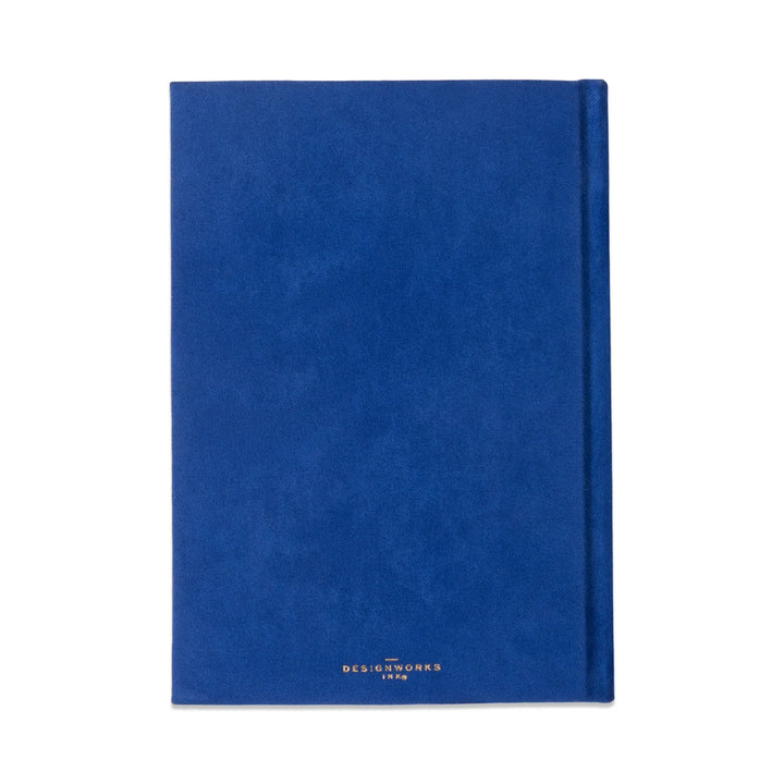 Suedette Hardcover Cobalt Journal