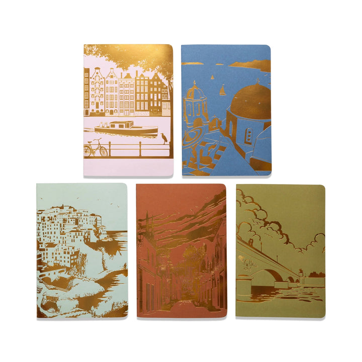 Travel Notebooks Set Of 5