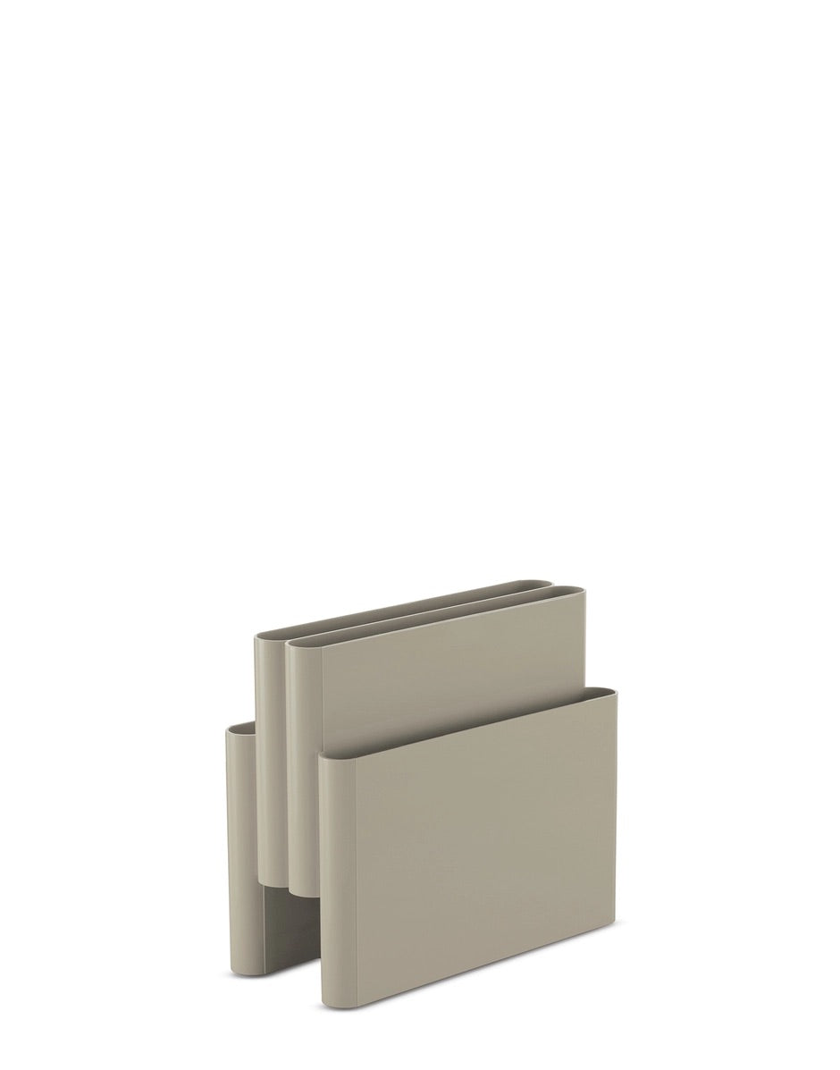 Kartell Dove Grey Magazine Rack