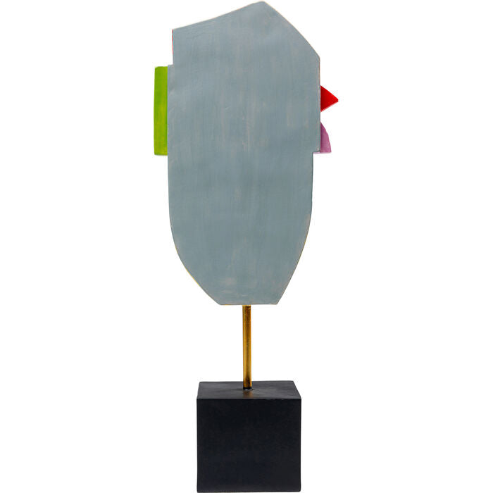 Abstract Face Multicolour Ornament