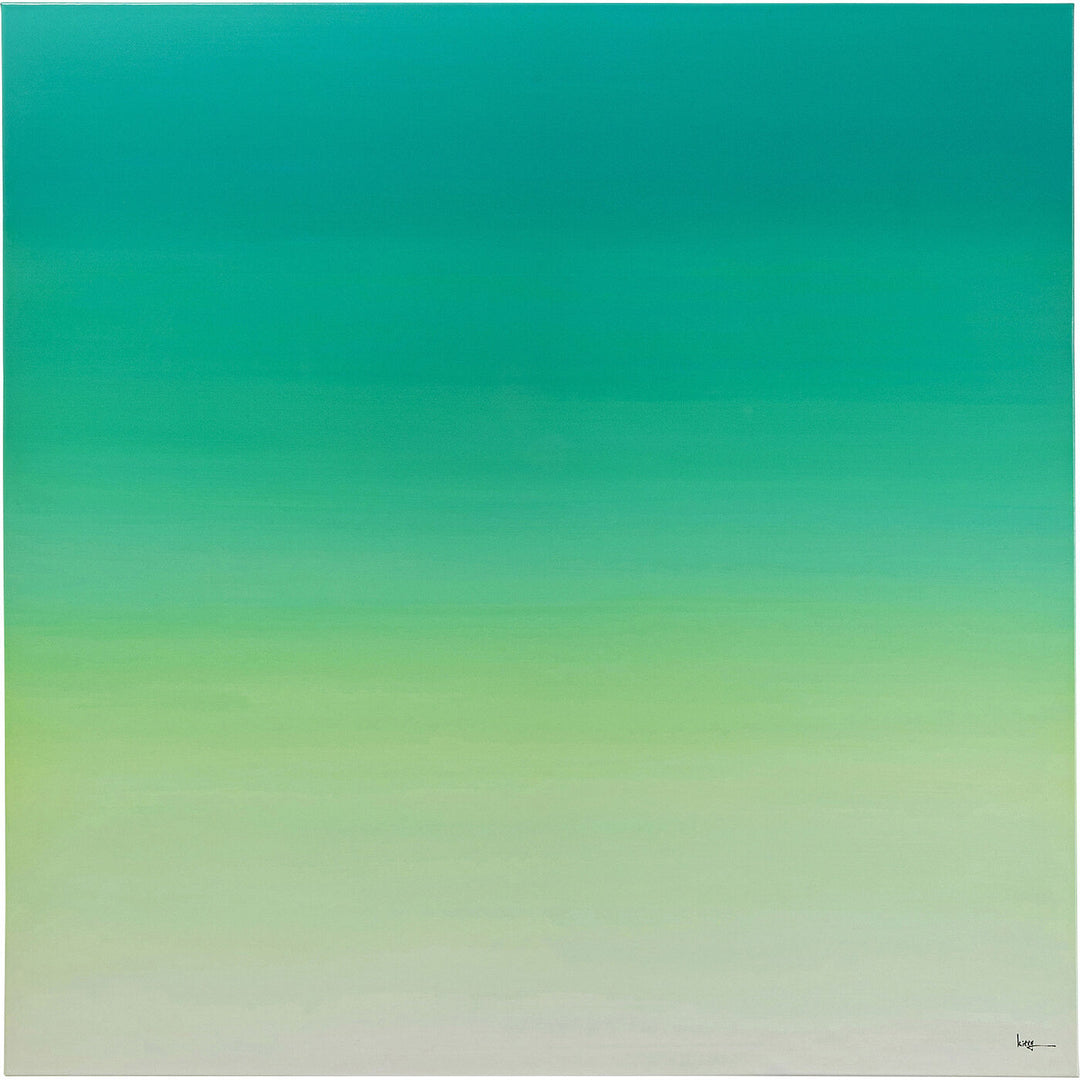 Canvas Picture Tendency Green