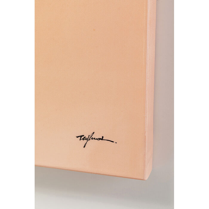 Canvas Picture Tendency Circles Pink