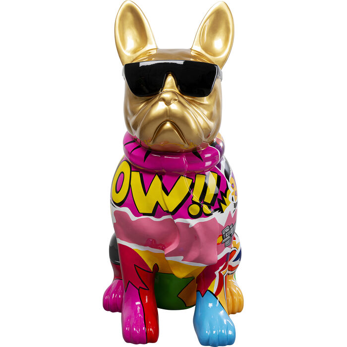 Deco Figurine Grafitti Dog Sunglasses