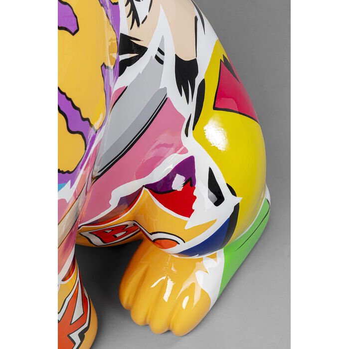 Deco Figurine Grafitti Dog Sunglasses