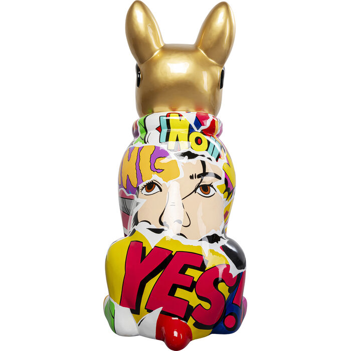 Deco Figurine Grafitti Dog Sunglasses