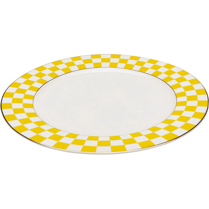 Porcelain Harlequin Plates