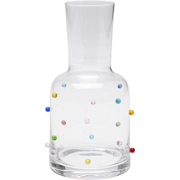 Glass Carafe Party Dots