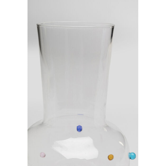 Glass Carafe Party Dots
