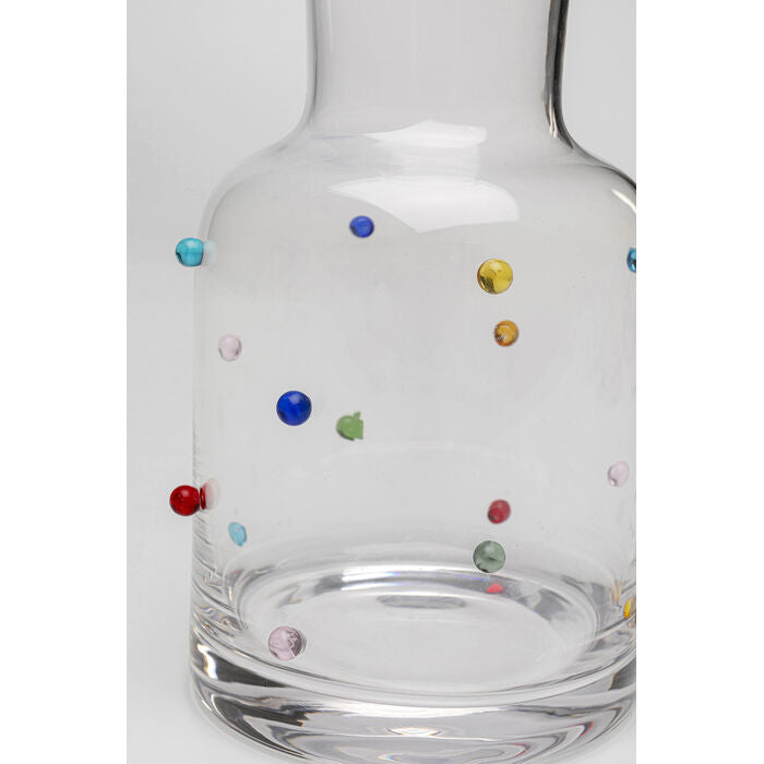Glass Carafe Party Dots