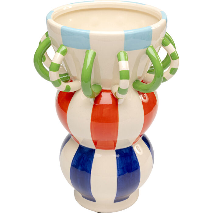 Vase Harlequin Handle 33cm