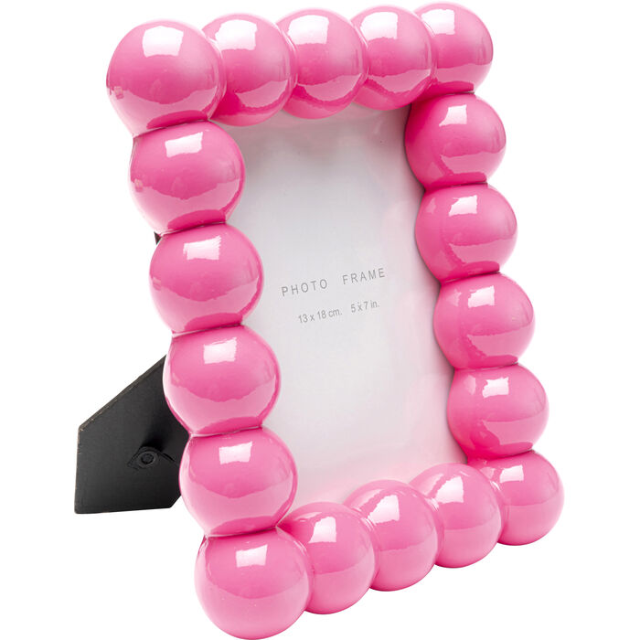 Pink Bubble Picture Frame