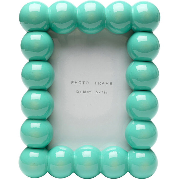 Turquoise Bubble Picture Frame
