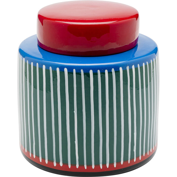 Deco Jar Festa Multicoloured 15cm