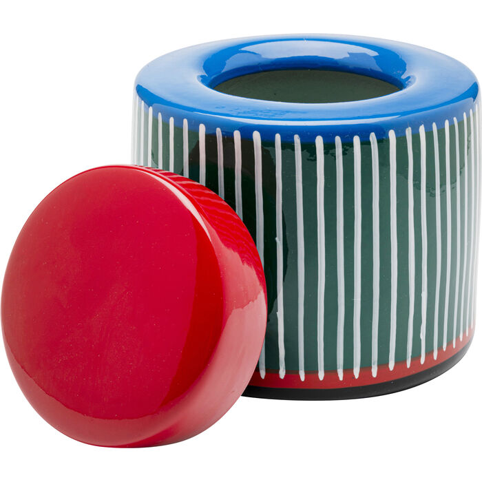 Deco Jar Festa Multicoloured 15cm