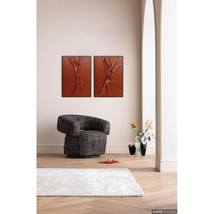 Crinkle Knot Framed Picture