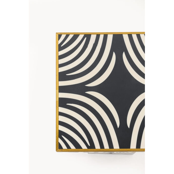 Zebra Side Table