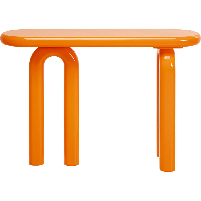 Eliano Orange Console Table