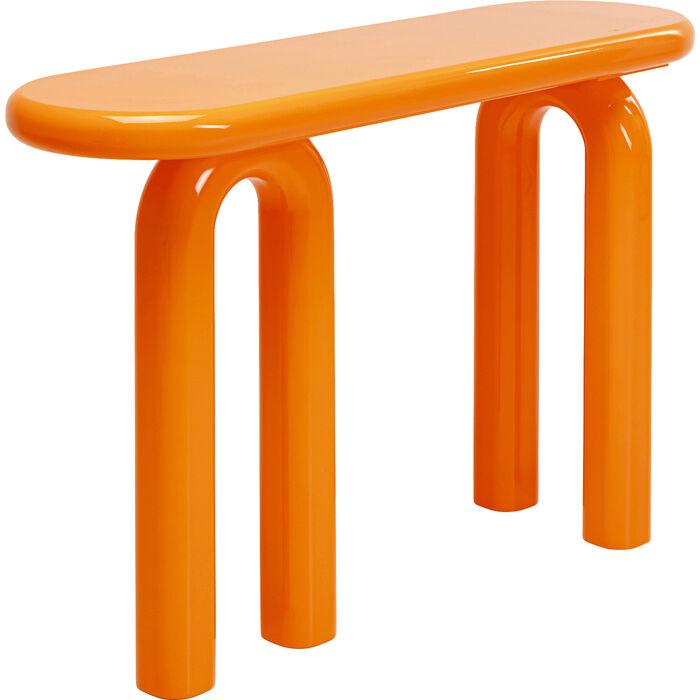 Eliano Orange Console Table