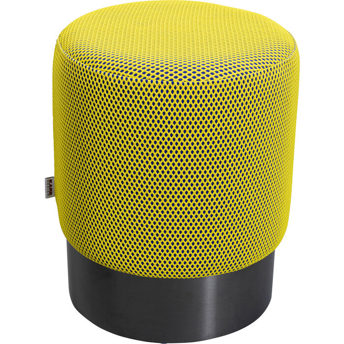 Yellow Mesh Stool