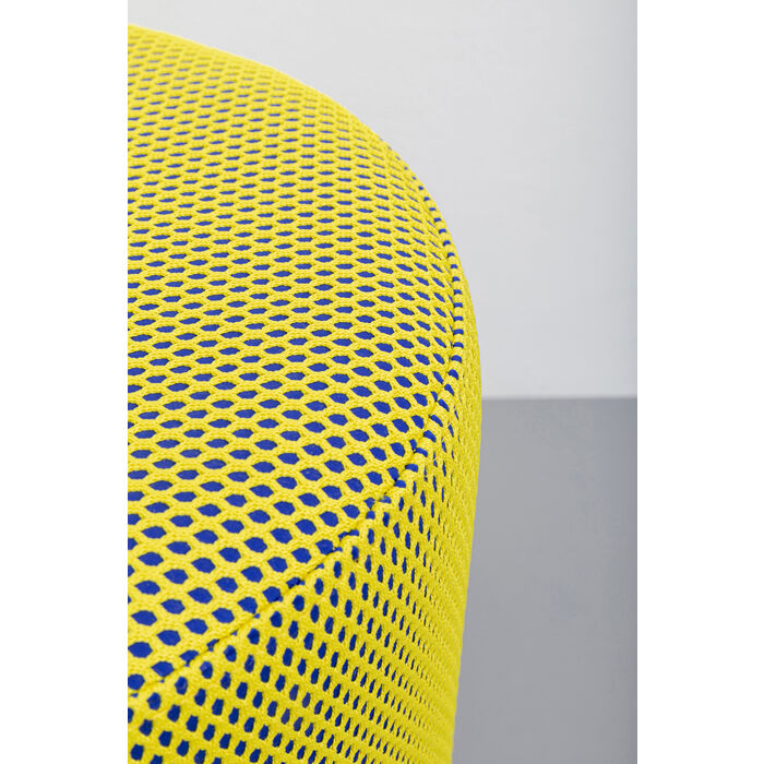 Yellow Mesh Stool