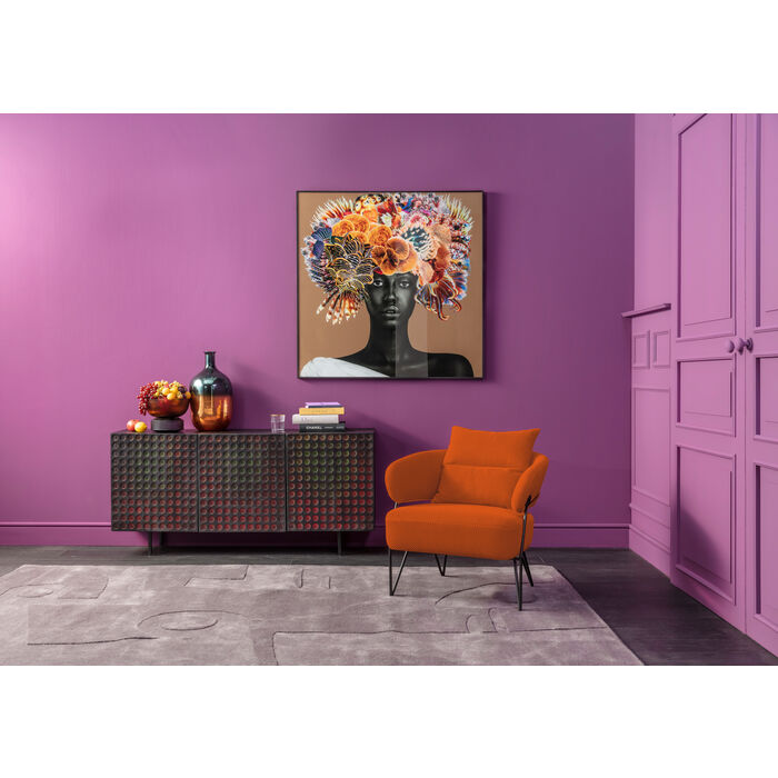 Orange Peppo Armchair