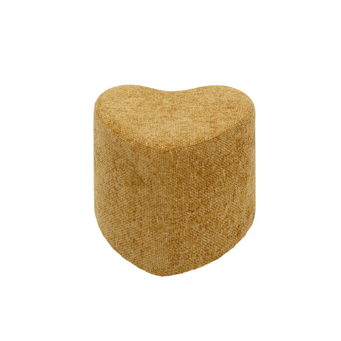 Heart Lovely Yellow Pouf