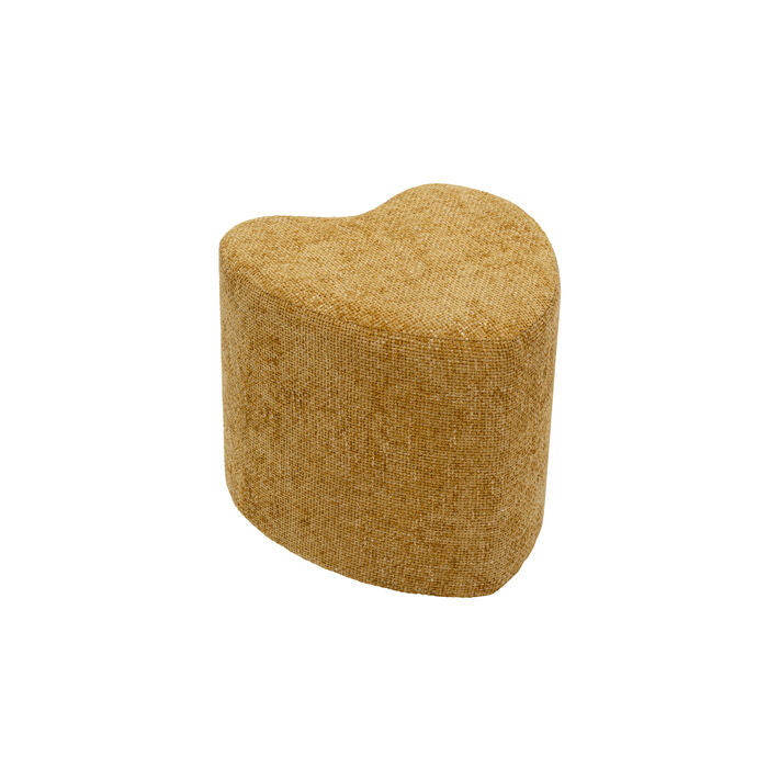 Heart Lovely Yellow Pouf