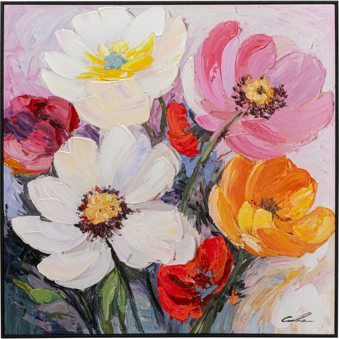 Framed Picture Flower Meadow