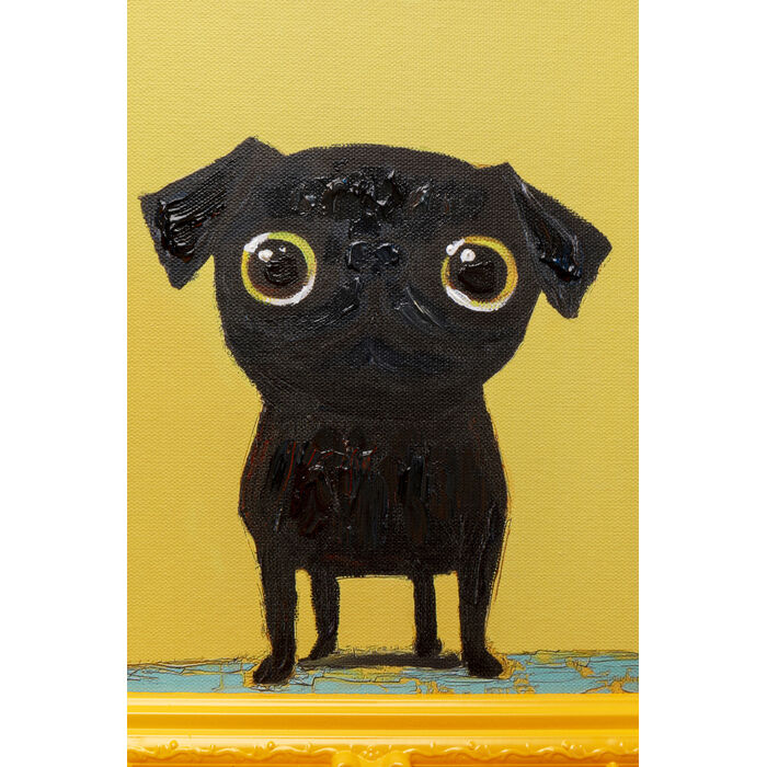 Framed Sweet Dog Eyes