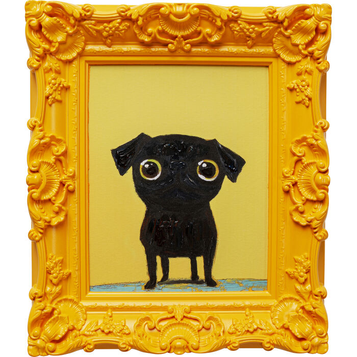 Framed Sweet Dog Eyes
