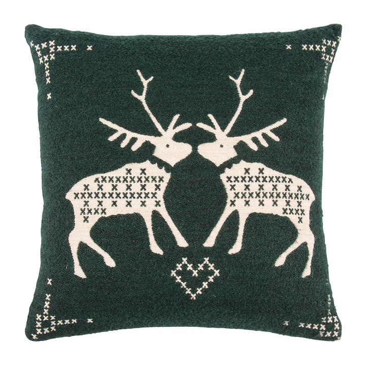 Kissing Reindeer Cushion
