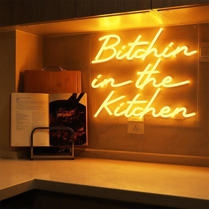 Bitchin In The Kitchen NEON Sign