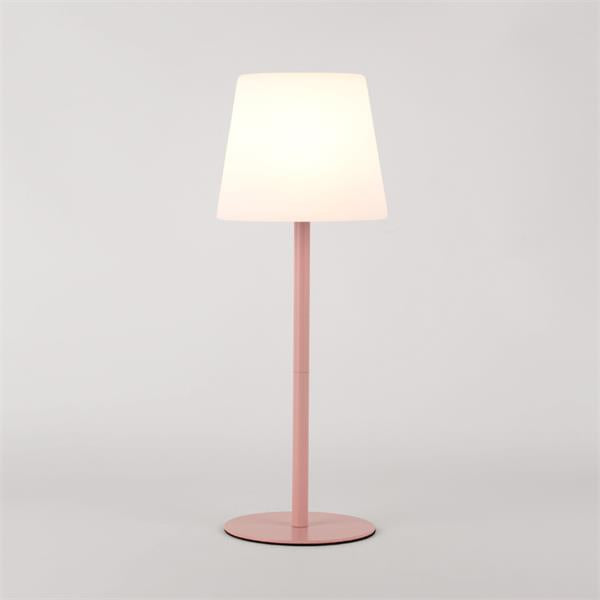 Soft Pink Rechargeable Table Lamp