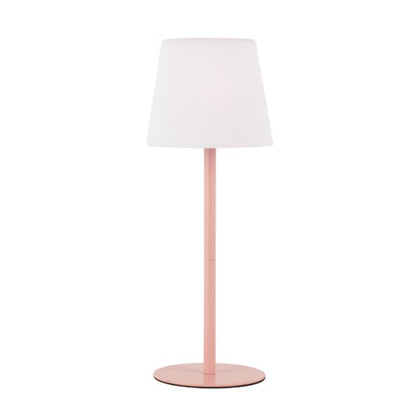 Soft Pink Rechargeable Table Lamp