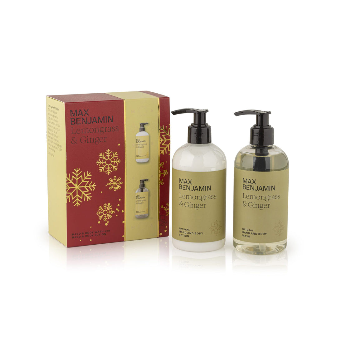 NEW Max Benjamin Hand &amp; Body Wash &amp; Lotion Gift Sets