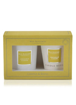 SALE Max Benjamin 'Lemongrass & Ginger' Candle & Refill Set