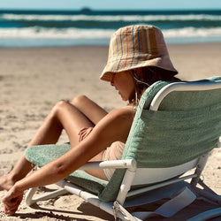 SALE Sage Cushioned Beach Chair
