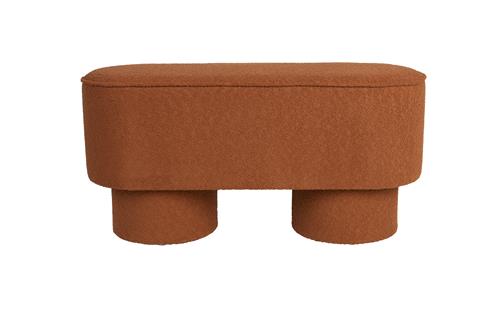 Red/Brown Marcos Stool & Bench