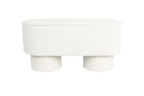 White Marcos Stool & Bench