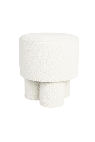 White Marcos Stool & Bench
