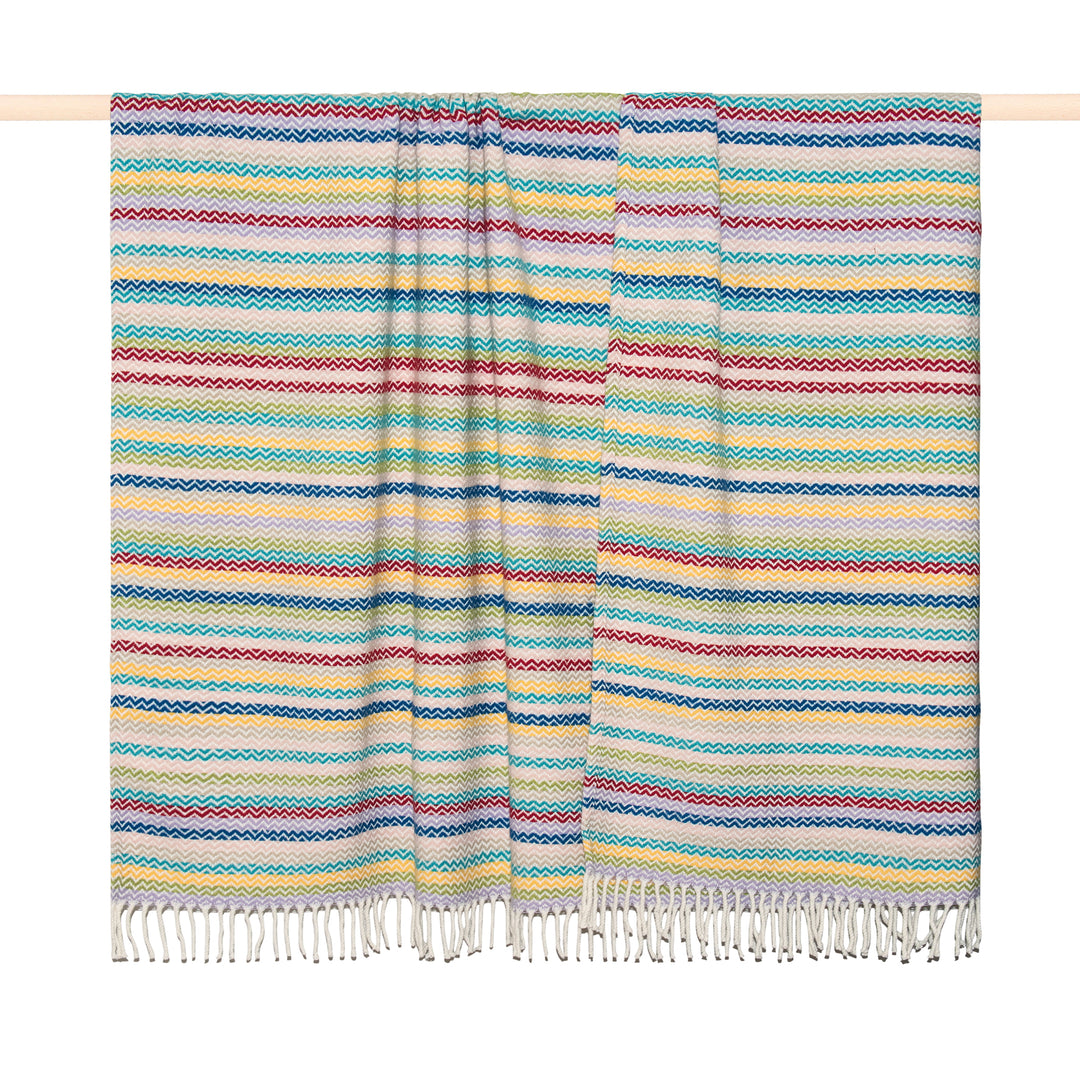 Multicoloured Modus Throw