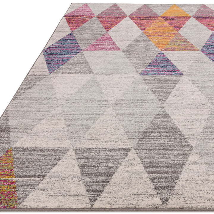 Muse Check Harlequin Pink Runner & Rugs