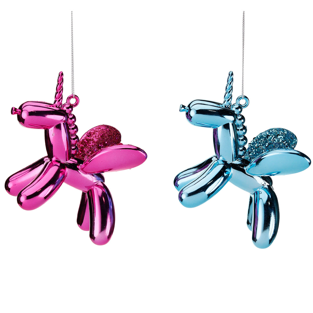 Glossy Balloon Unicorn Decoration