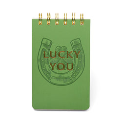 Lucky You Wire Notepad