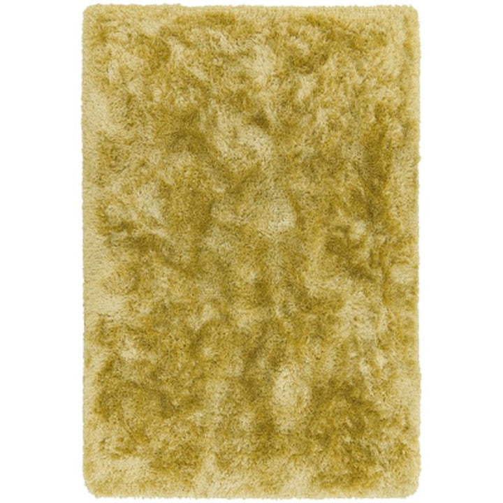 Plush Yellow Runner & Rugs