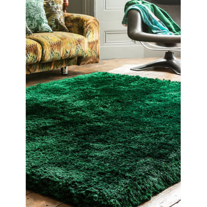 Plush Emerald Runner & Rugs
