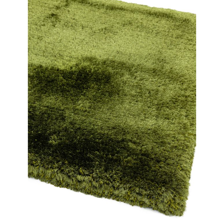 Plush Green Runner & Rugs