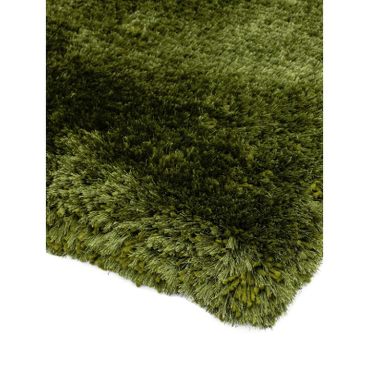 Plush Green Runner & Rugs