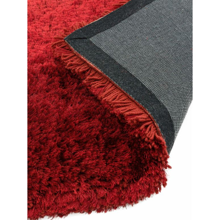 Plush Red Runner & Rugs